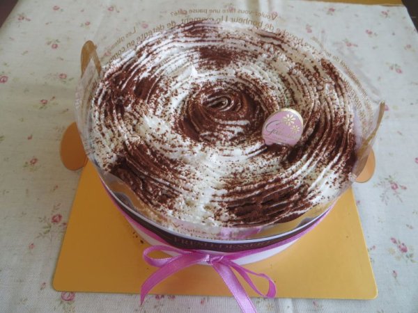 画像1: 米粉のココアケーキ(１５cm) (1)